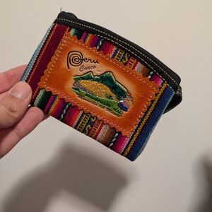 Colorful Peruvian Coin Purse